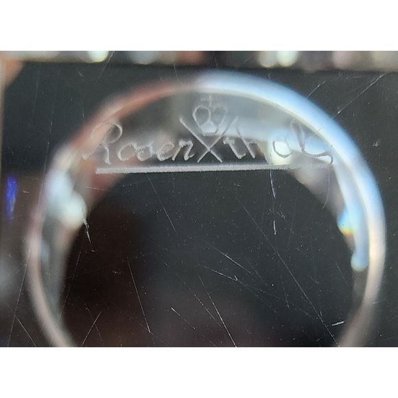 Rosenthal Lead Crystal Regency Tea Light Candle Holder - Picture 2 of 8